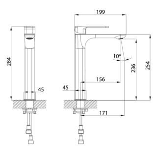 Смеситель для раковины IDDIS Slide SLIWT01i01 белый матовый